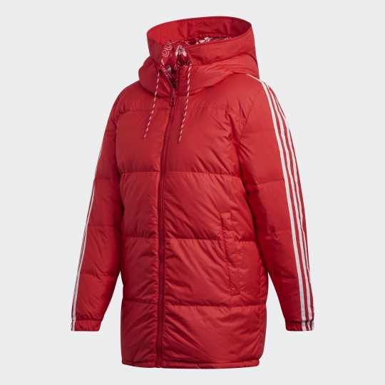 Женский пуховик adidas REVERSIBLE MONOGRAM W (АРТИКУЛ:ED6869)