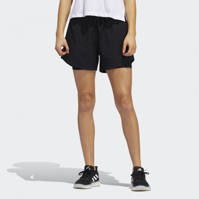 Женские шорты adidas TWO-IN-ONE (АРТИКУЛ: FJ7203)