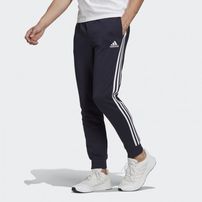 Мужские брюки adidas ESSENTIALS CUFF 3-STRIPES (АРТИКУЛ: GK8888)