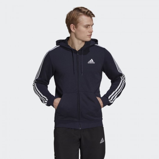 Мужская худи adidas ESSENTIALS 3-STRIPES (АРТИКУЛ: GK9033)