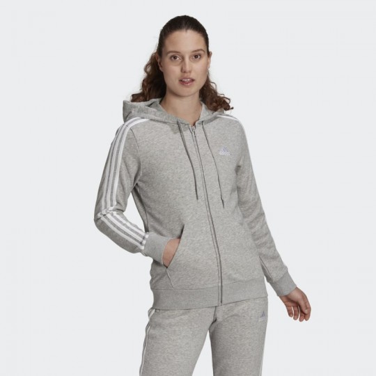 Женская толстовка adidas ESSENTIALS 3-STRIPES W (АРТИКУЛ: GL0802)