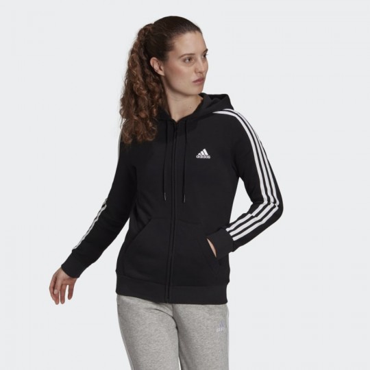 Женская худи adidas ESSENTIALS 3-STRIPES FLEECE W (АРТИКУЛ: GM5567)