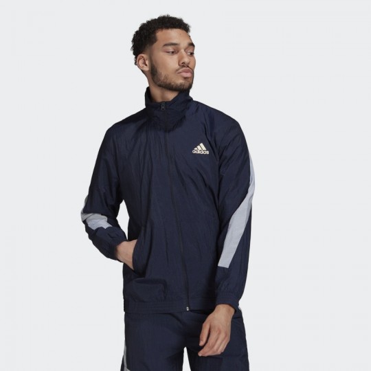 Мужская олимпийка adidas SPORTSWEAR MESH POP (АРТИКУЛ: GM5753)