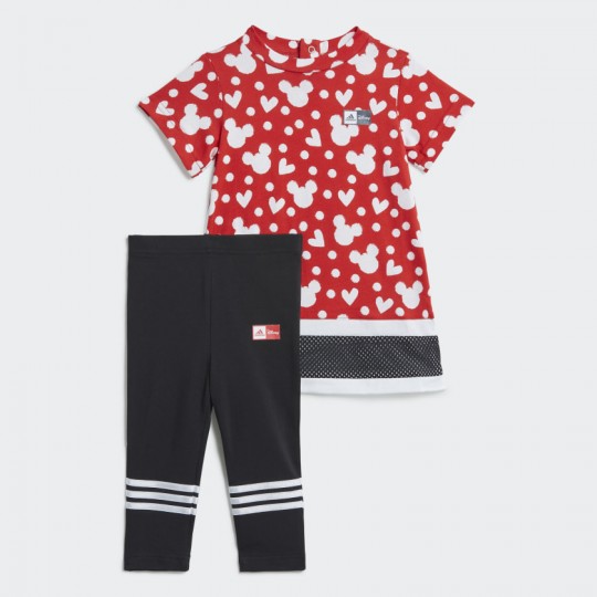 КОМПЛЕКТ: ПЛАТЬЕ И ЛЕГГИНСЫ adidas DISNEY MINNIE MOUSE (АРТИКУЛ: GM6938)