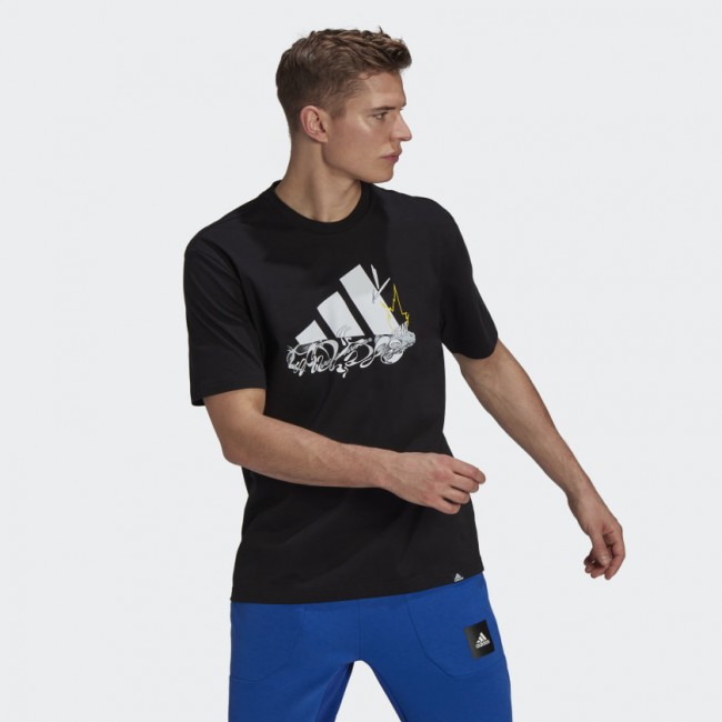 Чоловіча футболка adidas ATHLETICS GRAPHIC (АРТИКУЛ: GN6850)