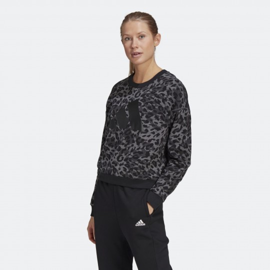 Жіночий джемпер  adidas SPORTSWEAR LEOPARD-PRINT (АРТИКУЛ: GP7355)