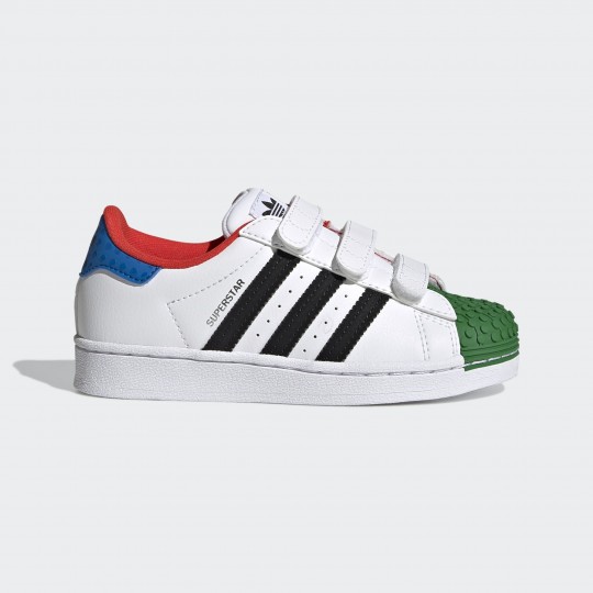 Детские кроссовки adidas SUPERSTAR X LEGO® (АРТИКУЛ: H03964 )