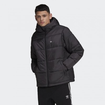 H13555 adidas PADDED HOODED PUFFER JACKET