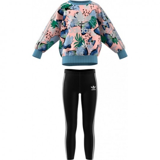 КОМПЛЕКТ: ДЖЕМПЕР И ЛЕГГИНСЫ adidas HER STUDIO LONDON ANIMAL FLOWER PRINT (АРТИКУЛ: H22590)