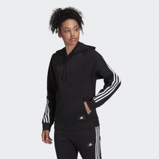 Женская худи adidas SPORTSWEAR 3-STRIPES FUTURE ICONS  (АРТИКУЛ: H57287)