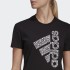 Женская футболка adidas ZEBRA LOGO GRAPHIC (АРТИКУЛ: HA1316)