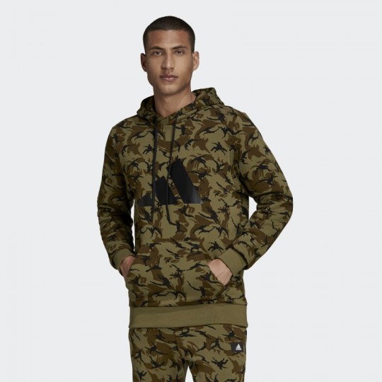 Чоловіча худі adidas SPORTSWEAR FUTURE ICONS CAMO (АРТИКУЛ: HA5834)