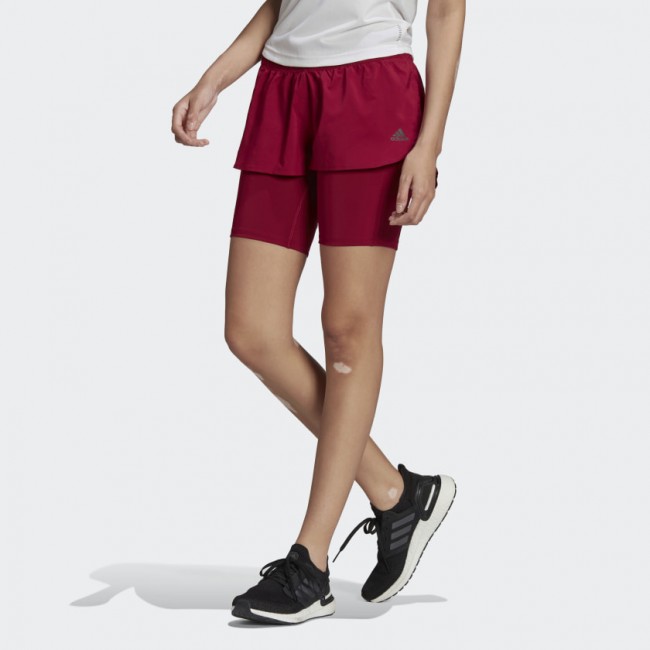 Женские шорты adidas RUN ICONS 2-В-1 (АРТИКУЛ: HC1751)