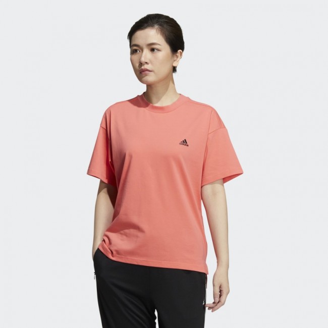 Женская футболка adidas WORDING LOOSE FIT (АРТИКУЛ:  HC2540)