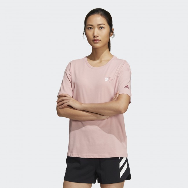 Женская футболка adidas OCEAN GRAPHIC (АРТИКУЛ: HE7340)