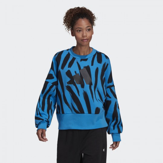 Женский джемпер adidas SPORTSWEAR FUTURE ICONS FEEL FIERCE GRAPHIC (АРТИКУЛ: HF1797)