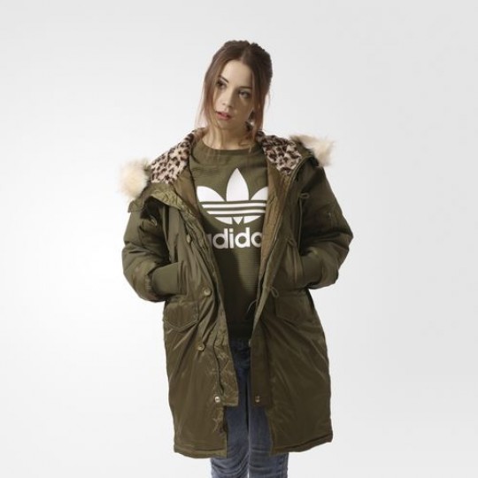 Женская парка adidas Long Bomber W (АРТИКУЛ:AY4774)