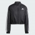 Женский бомбер adidas ESSENTIALS 3-STRIPES INSULATED CROP  (АРТИКУЛ:JD1296)