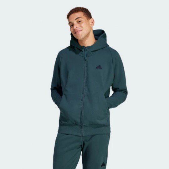 Мужская толстовка adidas Z.N.E.WINTERIZED FULL-ZIP HOODED  (АРТИКУЛ:IR5240)