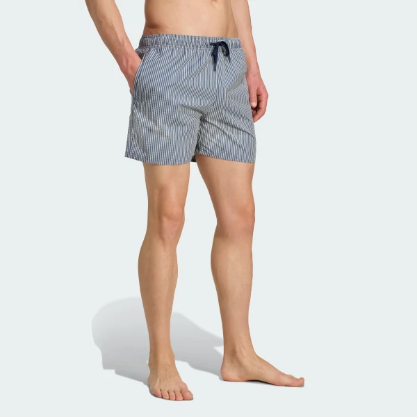 JX2674 Мужские плавательные шорты adidas SEERSUCKER STRIPY 5-INCH