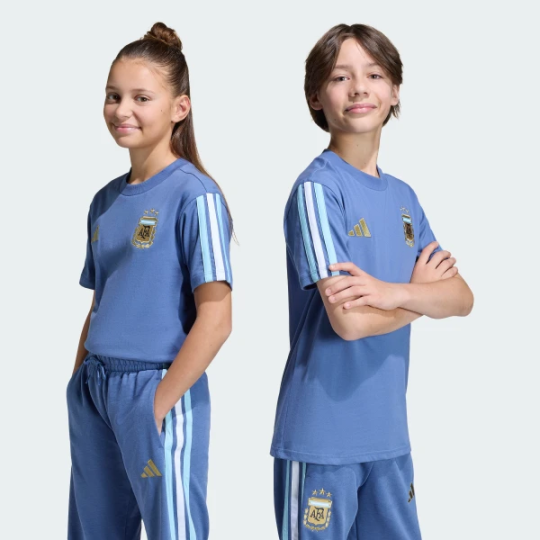 Футболка adidas ARGENTINA DNA KIDS (АРТИКУЛ:JZ6302)