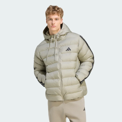 KF2694 adidas ESSENTIALS CLIMAWARM 3-STRIPES SYNTHETIC DOWN