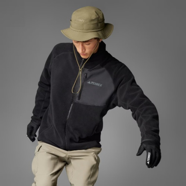 IY0088 Флисовая спортивная кофта adidas MULTI ESSENTIALS