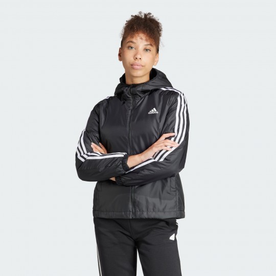 Жіночий куртка adidas ESSENTIALS 3-STRIPES INSULATED  (АРТИКУЛ:IN3288)