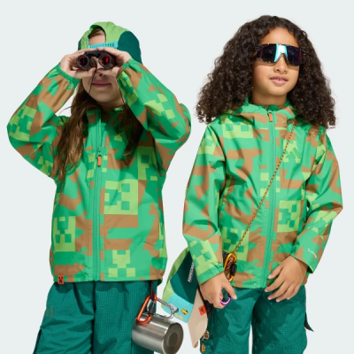 JY2438 adidas MINECRAFT TERREX 2 LAYER CLIMAPROOF