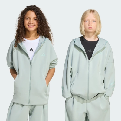 KS2573 adidas FUTURE ICONS 3 STRIPES FULL ZIP