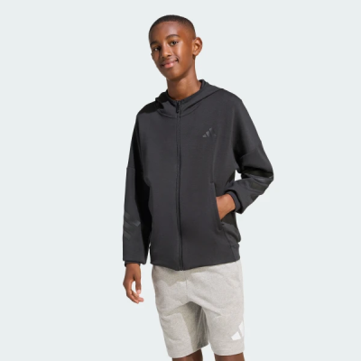 KS2577 adidas FUTURE ICONS 3 STRIPES FULL ZIP