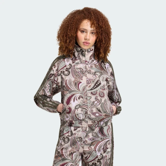 Жіноча олімпійка adidas LIBERTY LONDON FIREBIRD SATIN (АРТИКУЛ:KR6678)