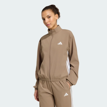 KV7095 adidas TRAIN ESSENTIALS 3-STRIPES WOVEN WARM-UP JACK