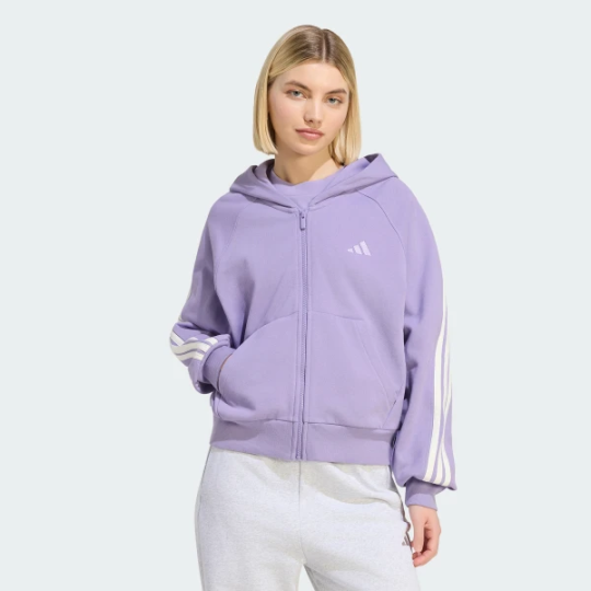 Толстовка adidas KIT 3-STRIPES FULL ZIP (АРТИКУЛ:KV9882)