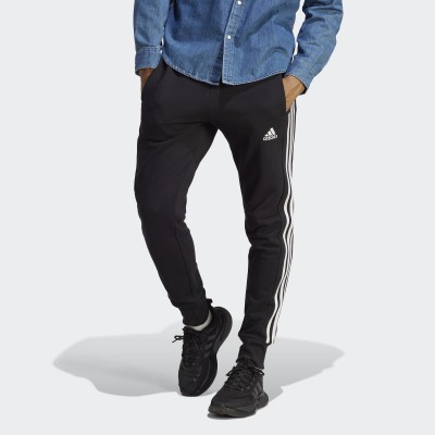 HA4337 adidas ESSENTIALS FRENCH TERRY TAPERED CUFF 3-STRIPES