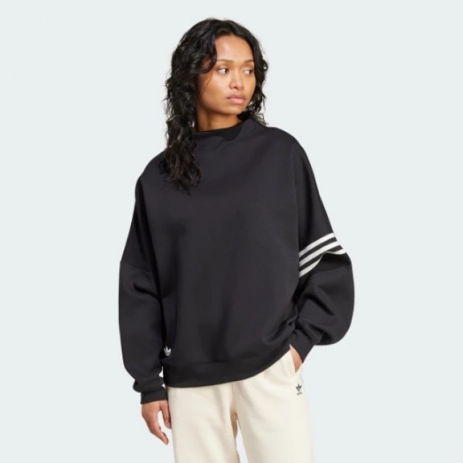 Жіночий світшот adidas NEUCLASSICS OVERSIZED MOCK NECK  (АРТИКУЛ:IW3430)