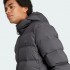 Мужской пуховик adidas HELIONIC STRETCH HOODED (АРТИКУЛ:IK3174)