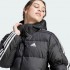 Женский пуховик adidas ESSENTIALS 3-STRIPES MID DOWN HOODED (АРТИКУЛ:HZ8483)