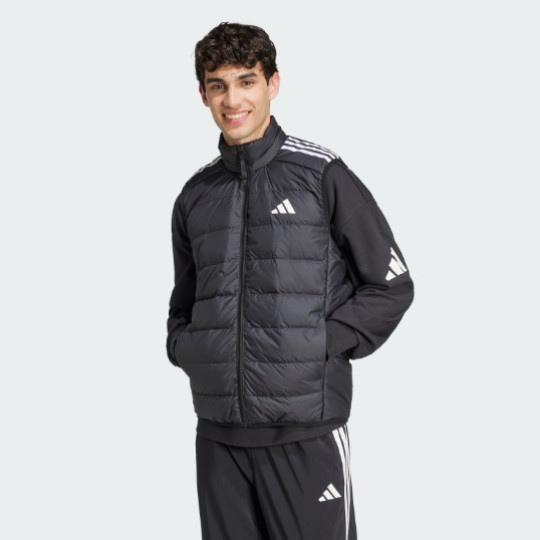 Пуховий жилет adidas ESSENTIALS 3-STRIPES LIGHT (АРТИКУЛ:JJ1203)