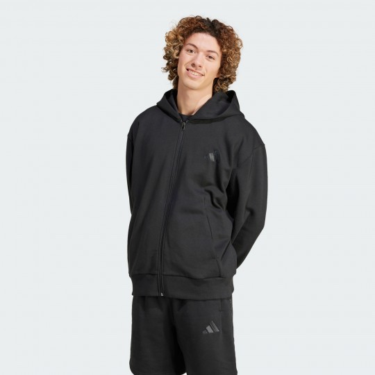 Мужская худи adidas ALL SZN FLEECE FULL-ZIP  (АРТИКУЛ:IX1249)