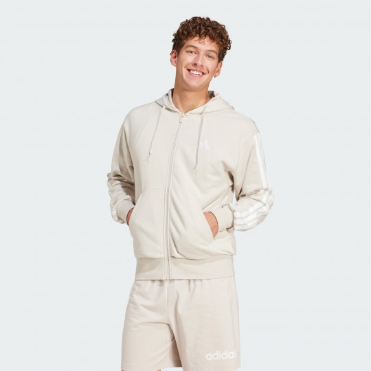 Чоловіча толстовка adidas ESSENTIALS 3-STRIPES FRENCH TERRY (АРТИКУЛ: JE6340)