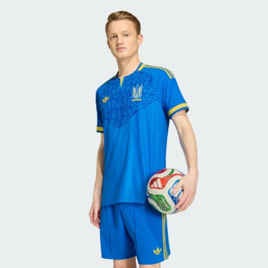 Виїзне джерсі adidas UKRAINE 26 AUTHENTIC  (АРТИКУЛ:KC6044)