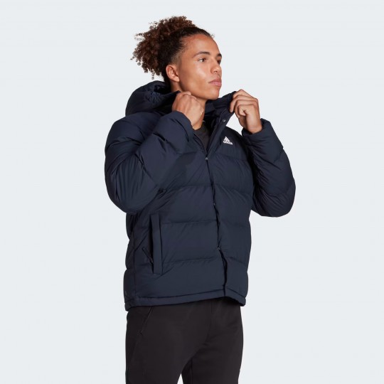 adidas HELIONIC HOODED DOWN JACKET HG8750