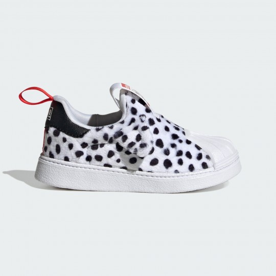 Детские кроссовки adidas X DISNEY 101 DALMATIANS SUPERSTAR 360  (АРТИКУЛ:ID9713)