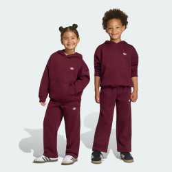 KS1281 adidas OVERSIZED HOODIE OPEN HEM PANTS