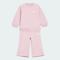 KT2239 adidas LOOSE CREW TOP & WIDE LEG PANTS