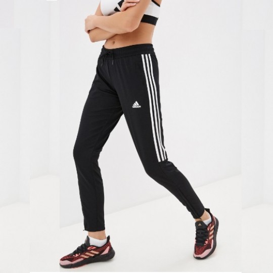 Женские брюки adidas AEROREADY SERENO CUT 3-STRIPES SLIM TAPERED (АРТИКУЛ:GS6238)