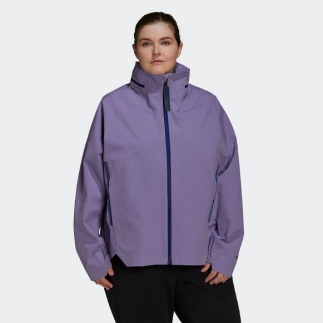 Жіноча куртка adidas TERREX CT MYSHELTER RAIN.RDY (PLUS SIZE) (АРТИКУЛ:HF3360)