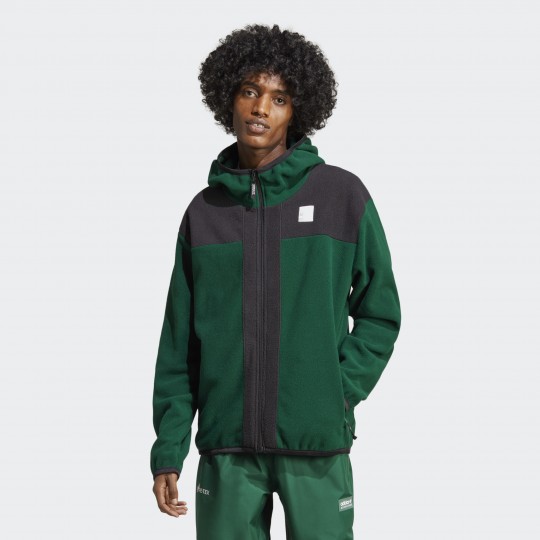 Мужская толстовка adidas ADVENTURE ADVENTURE FC FULL ZIP POLAR FLEECE  (АРТИКУЛ:IC2340)