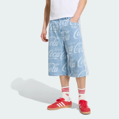 KY2112 adidas COCA COLA CLASSIC SPORT DENIM SHORT KY2112 adidas COCA COLA CLASSIC SPORT DENIM SHORT
